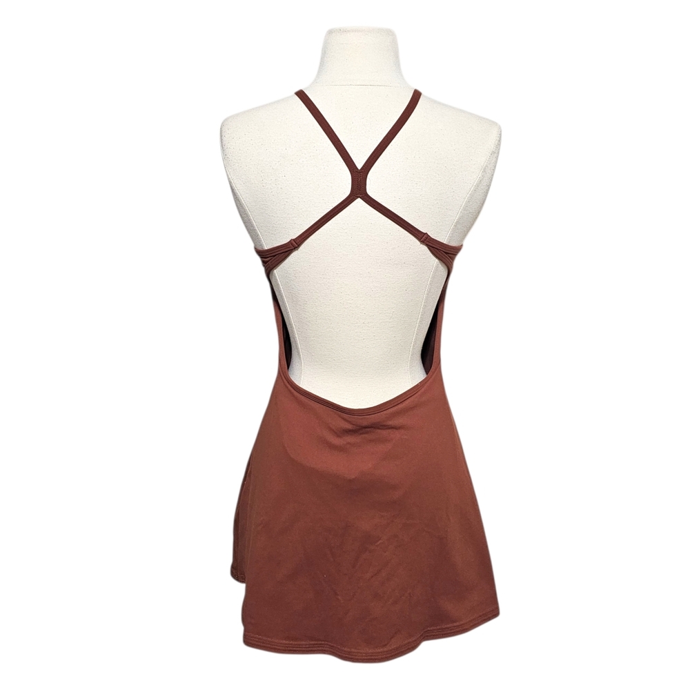 SET Active Sportbody Rust Brown Performance Skort Dress Size Small - Picture 12 of 13